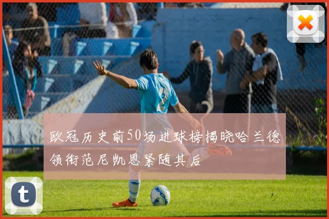 欧冠历史前50场进球榜揭晓哈兰德领衔范尼凯恩紧随其后